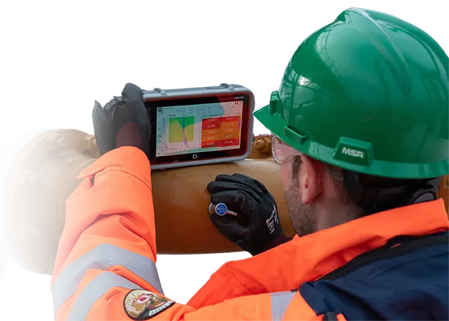 USM 100 detector de falhas por ultrassom